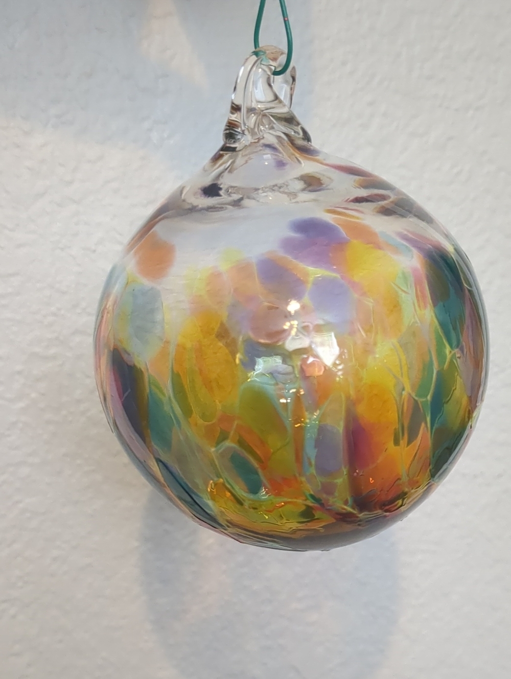 Handblown Glass Ball Ornament